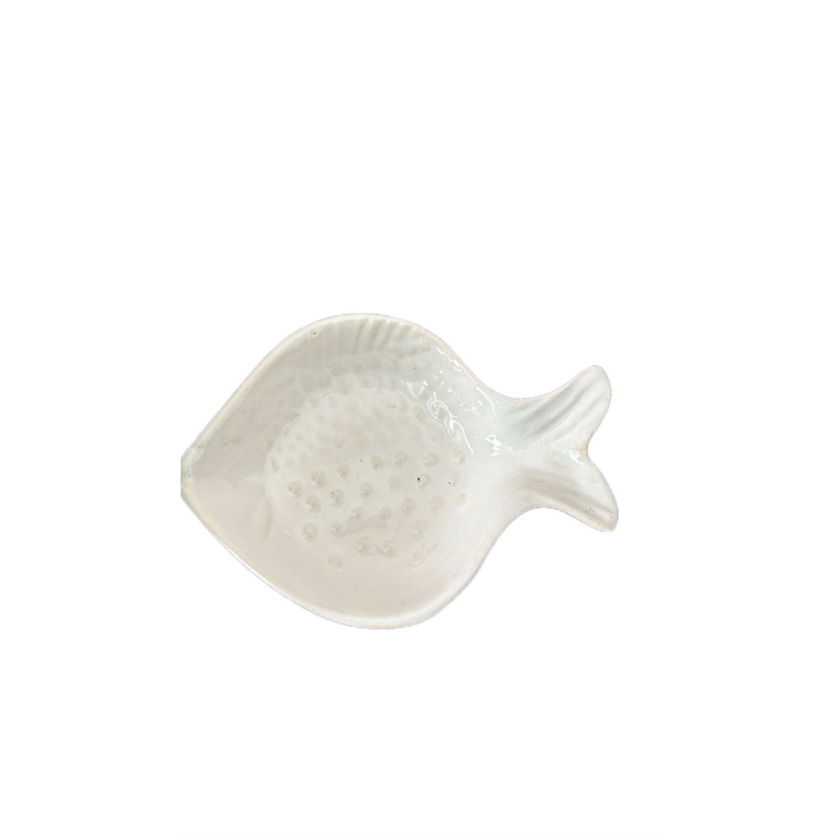 Mini Petisqueira Peixe em Cerâmica