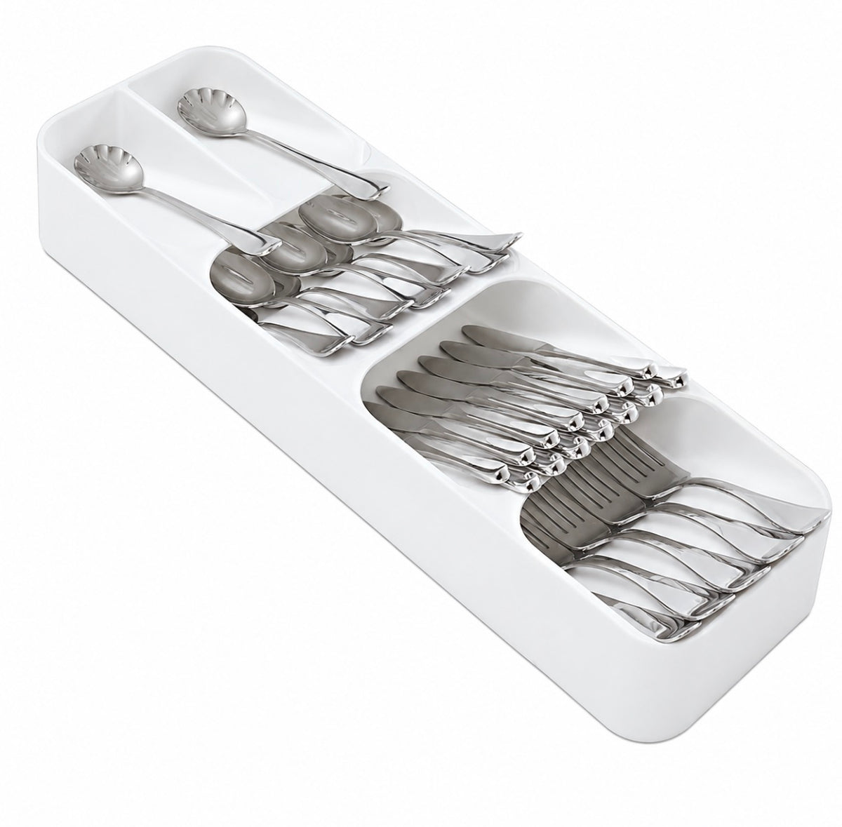 Organizador Compacto de Talheres para Gaveta