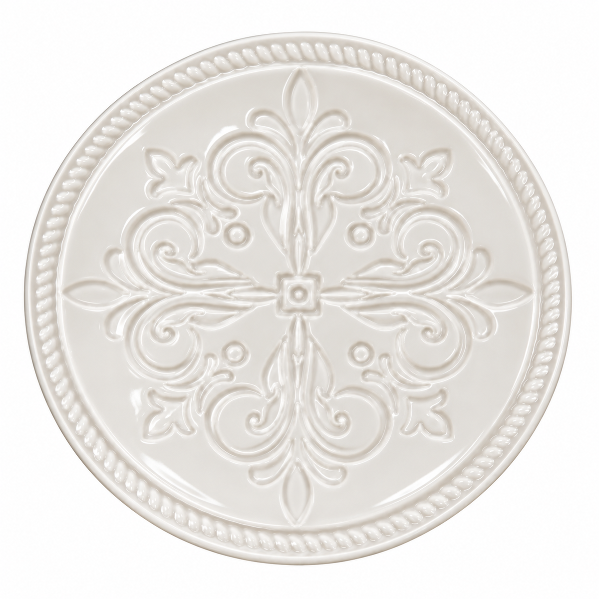 Prato de Sobremesa Provence Branco 20 cm