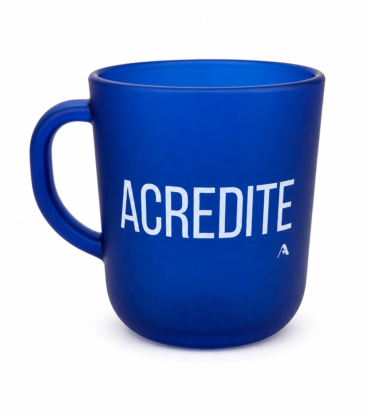 Caneca Azul Fosca “ACREDITE” – Caneca Motivacional 350ml