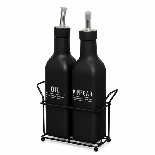Galheteiro Manhattan Hauskraft com Suporte – Kit 2 Peças