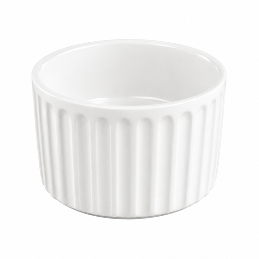 Ramequim de Cerâmica Branco 200ml