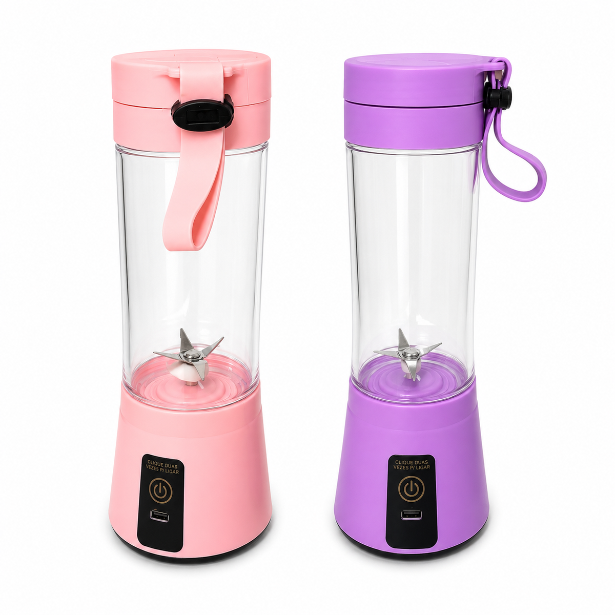 Mini Liquidificador Portátil Recarregável USB – 380ml