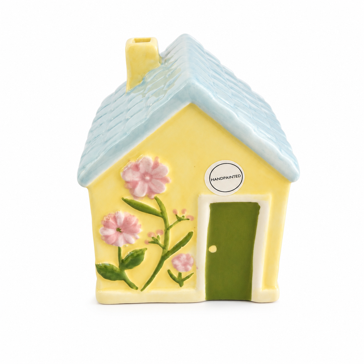Casa Decorativa em Cerâmica Handpainted