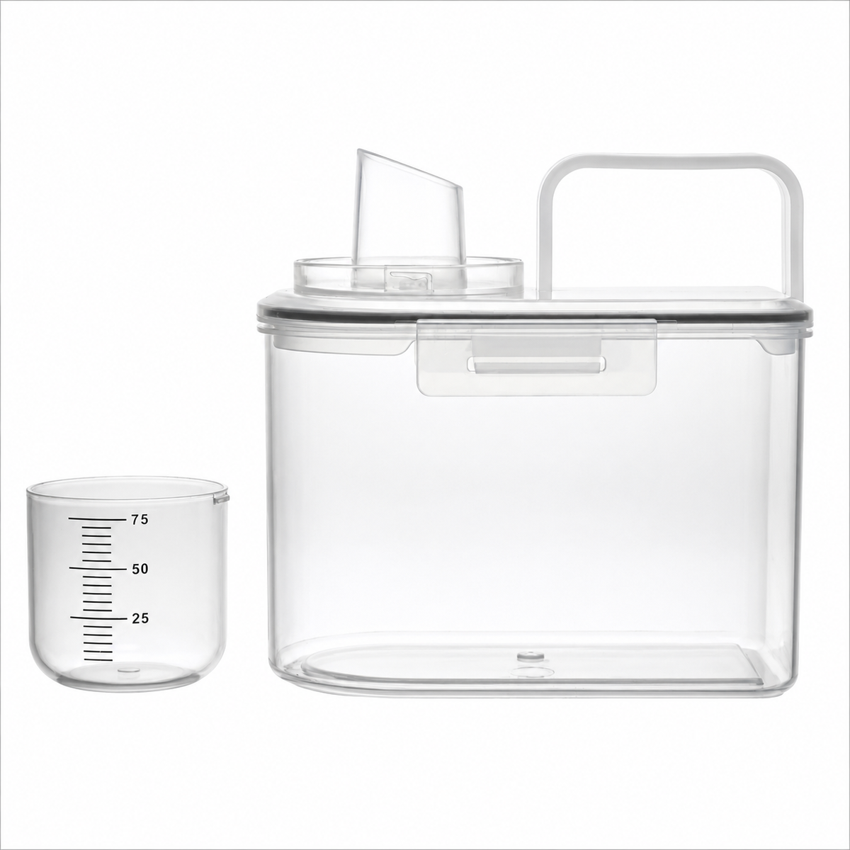 Pote Hermético com Copo Medidor 1,5L – Lyor