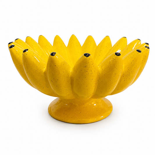 Fruteira Banana em cerâmica