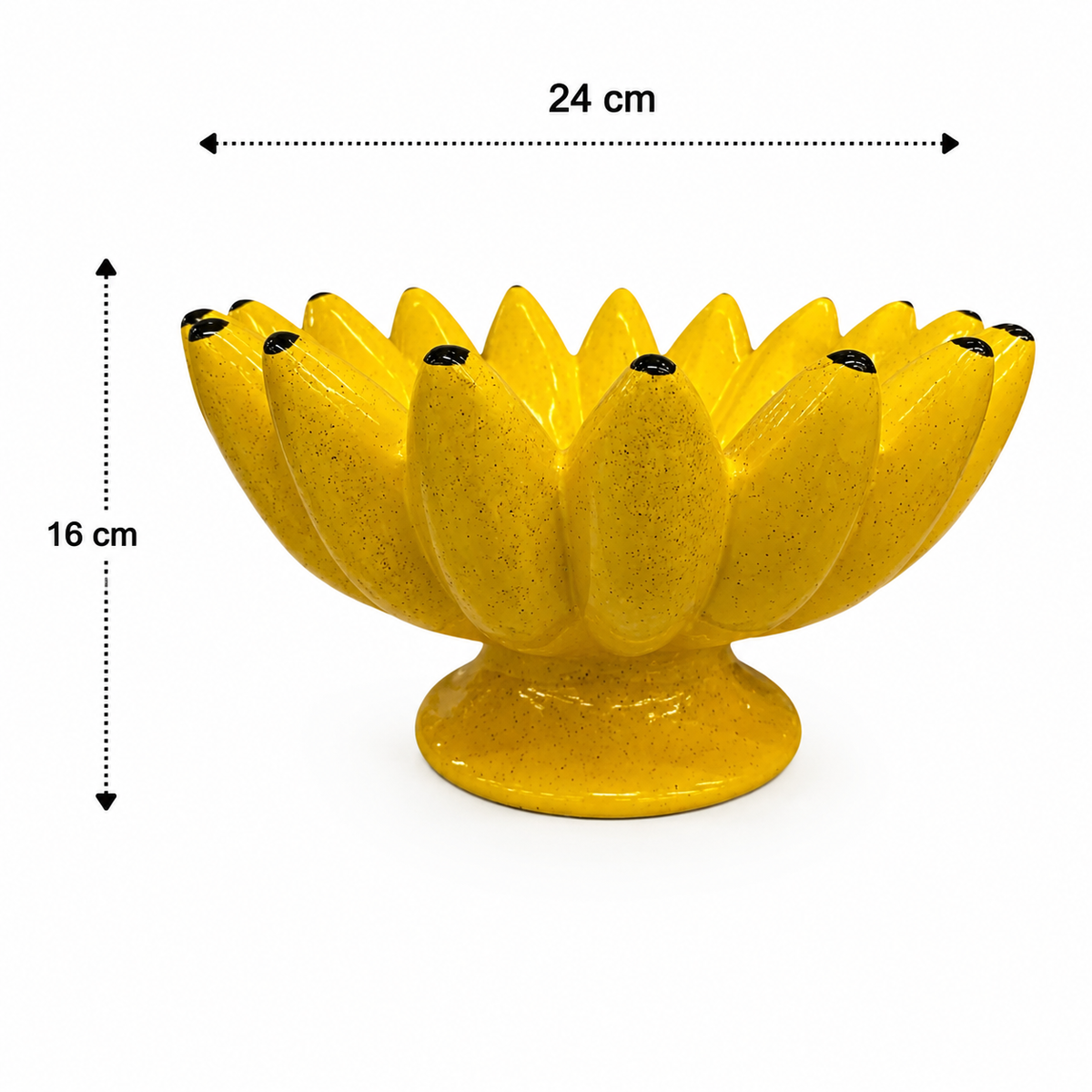 Fruteira Banana em cerâmica