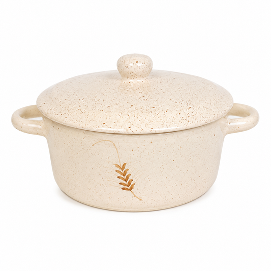 Cocotte de Cerâmica com Tampa – Disponível em 350 ml 500 ml e 1,5 L