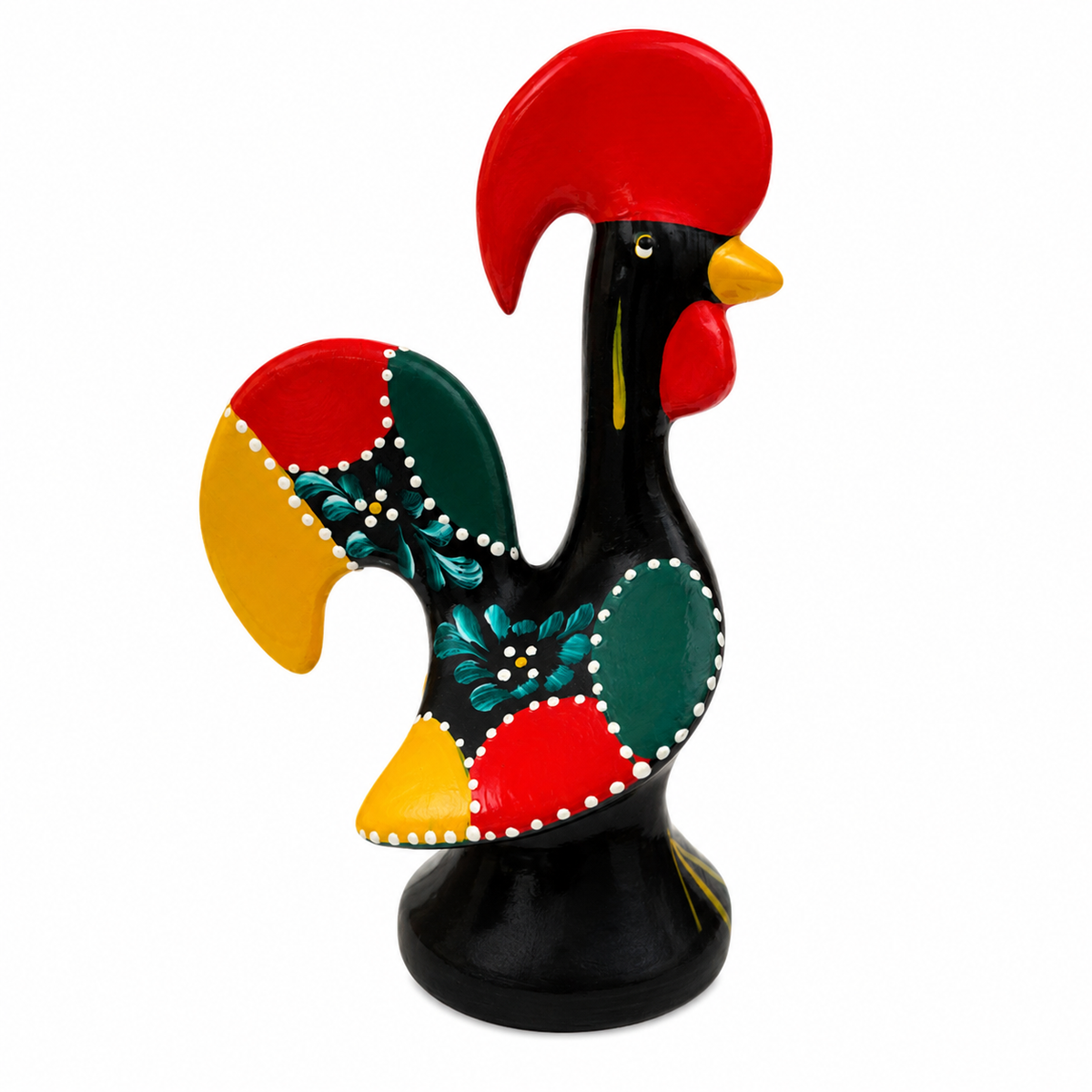 Galo de Barcelos em Cerâmica Decorativa 24cm