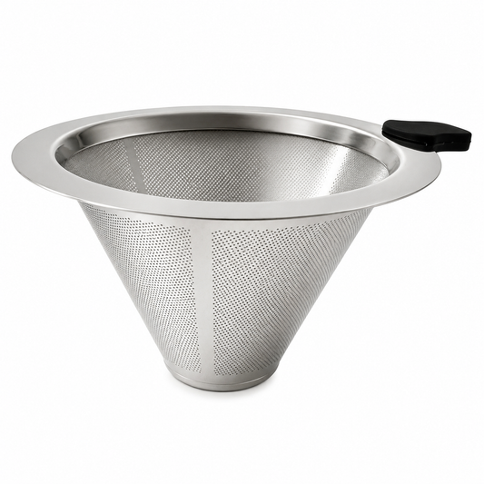 Coador Permanente Reutilizável em Aço Inox para Café