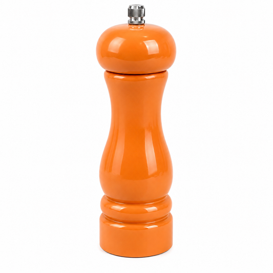 Moedor Manual para Sal ou Pimenta – Verde e Laranja