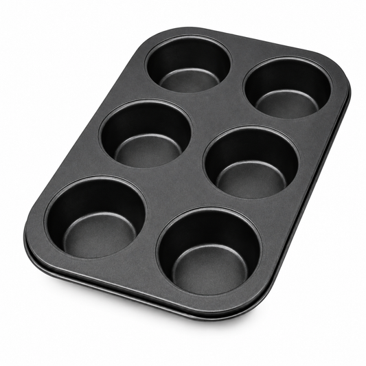 Forma para Muffin Antiaderente 6 Cavidades
