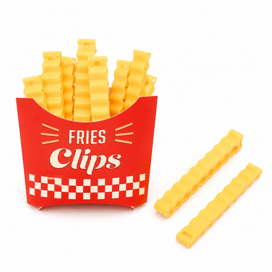 Clip de Alimentos batata chips com base imã